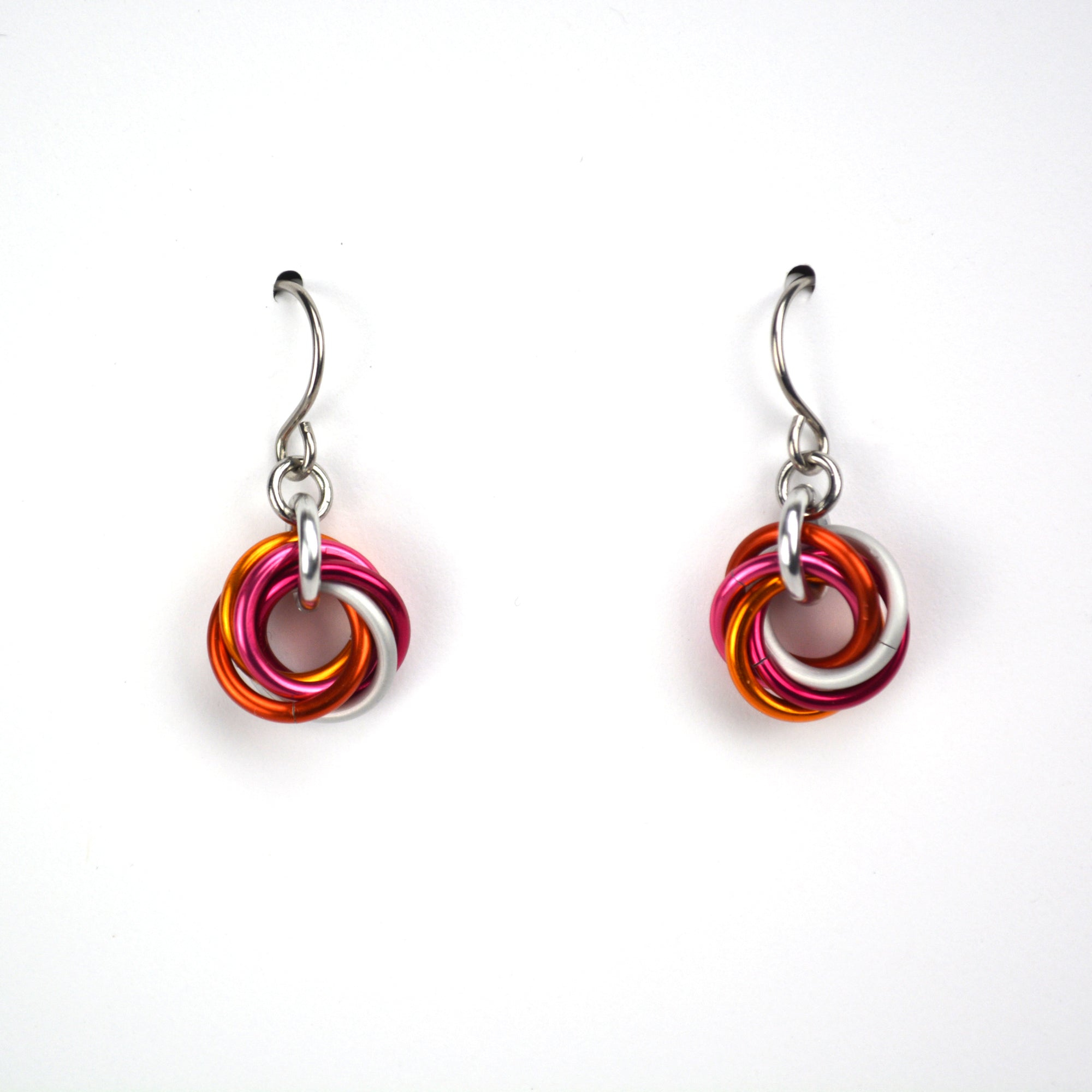 Lesbian Pride - Mini Knot Earring