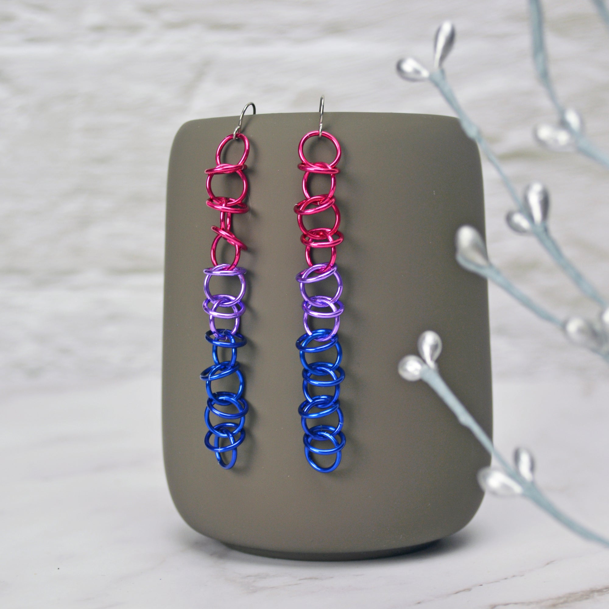 Bisexual Pride - Orbital Earrings