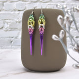 Genderfae Pride - Spike Earrings