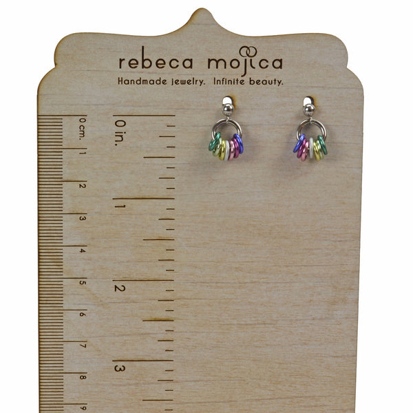 Genderfae Pride - Tiny Flag Earring