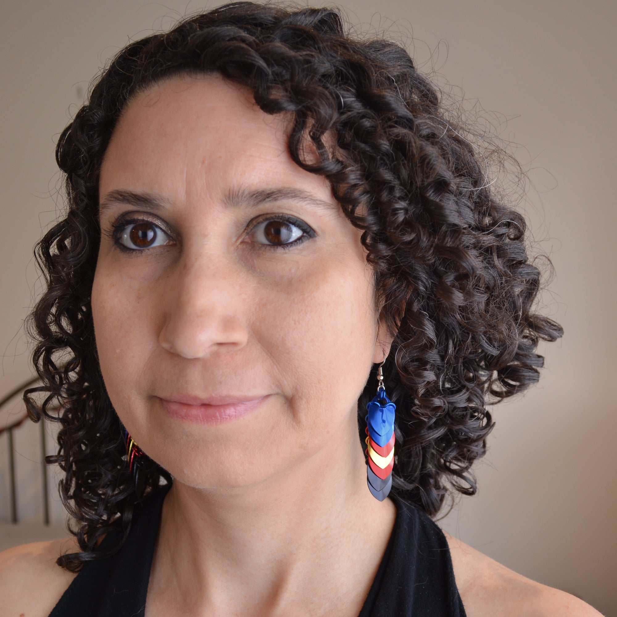 Polyamorous Pride - Chevron Earrings