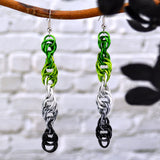 Aromantic Pride - Helix Earrings