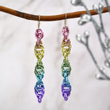 RESERVED: Custom Helix Earrings - Pastels