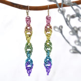 RESERVED: Custom Helix Earrings - Pastels