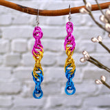 Pansexual Pride - Helix Earrings