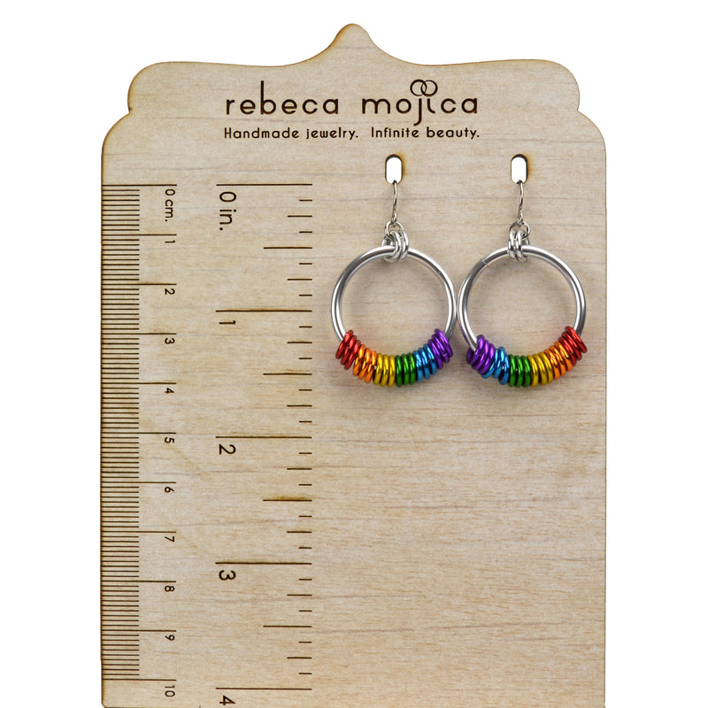 Rainbow Pride - Hoop Earring