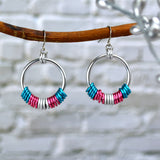 Transgender Pride - Hoop Earring