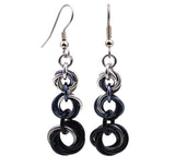 Knotted Graduated Earrings - Industrial