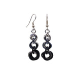 Knotted Graduated Earrings - Industrial