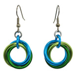 Large Knot Earrings - Enchanted Forest