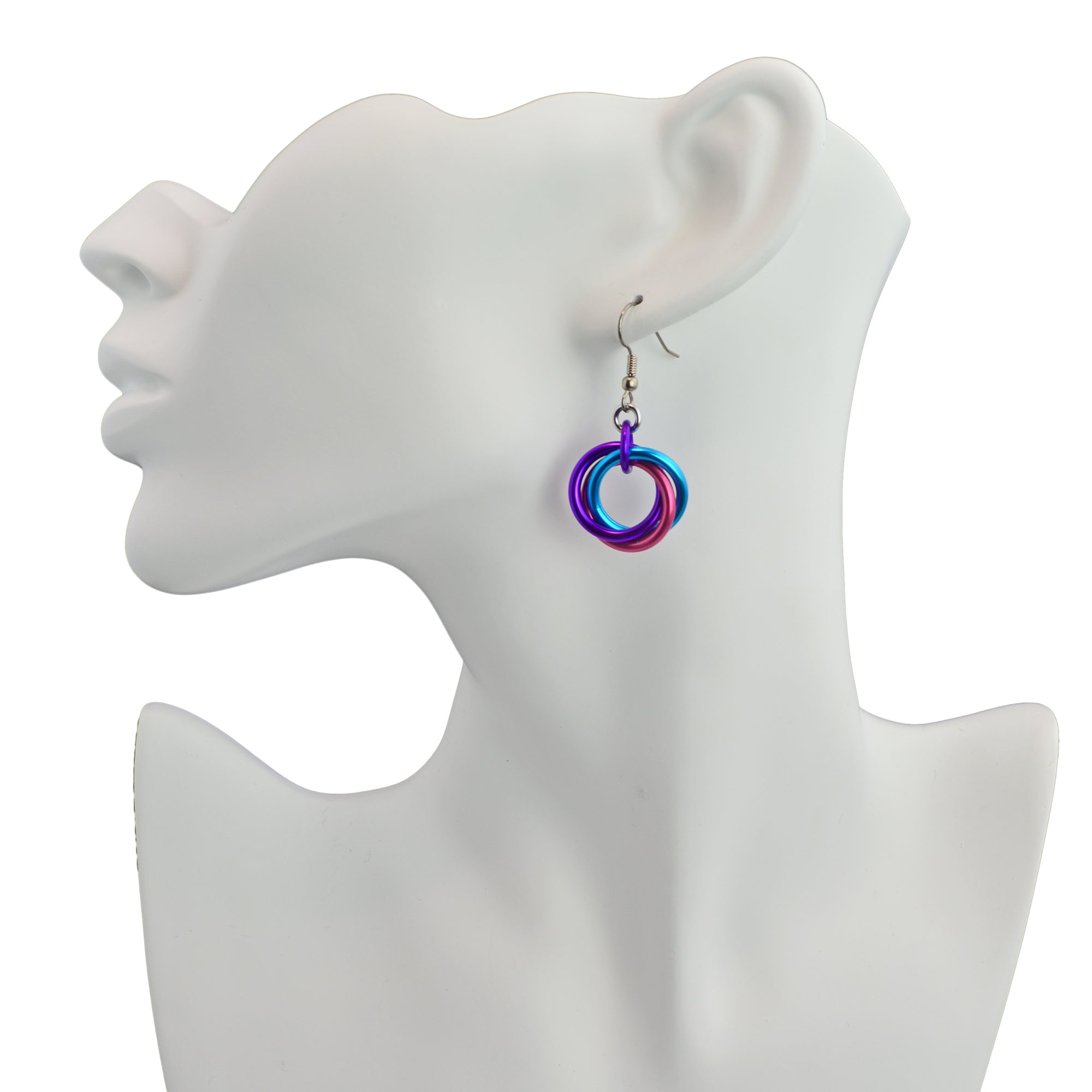 Large Knot Earrings - Taffy