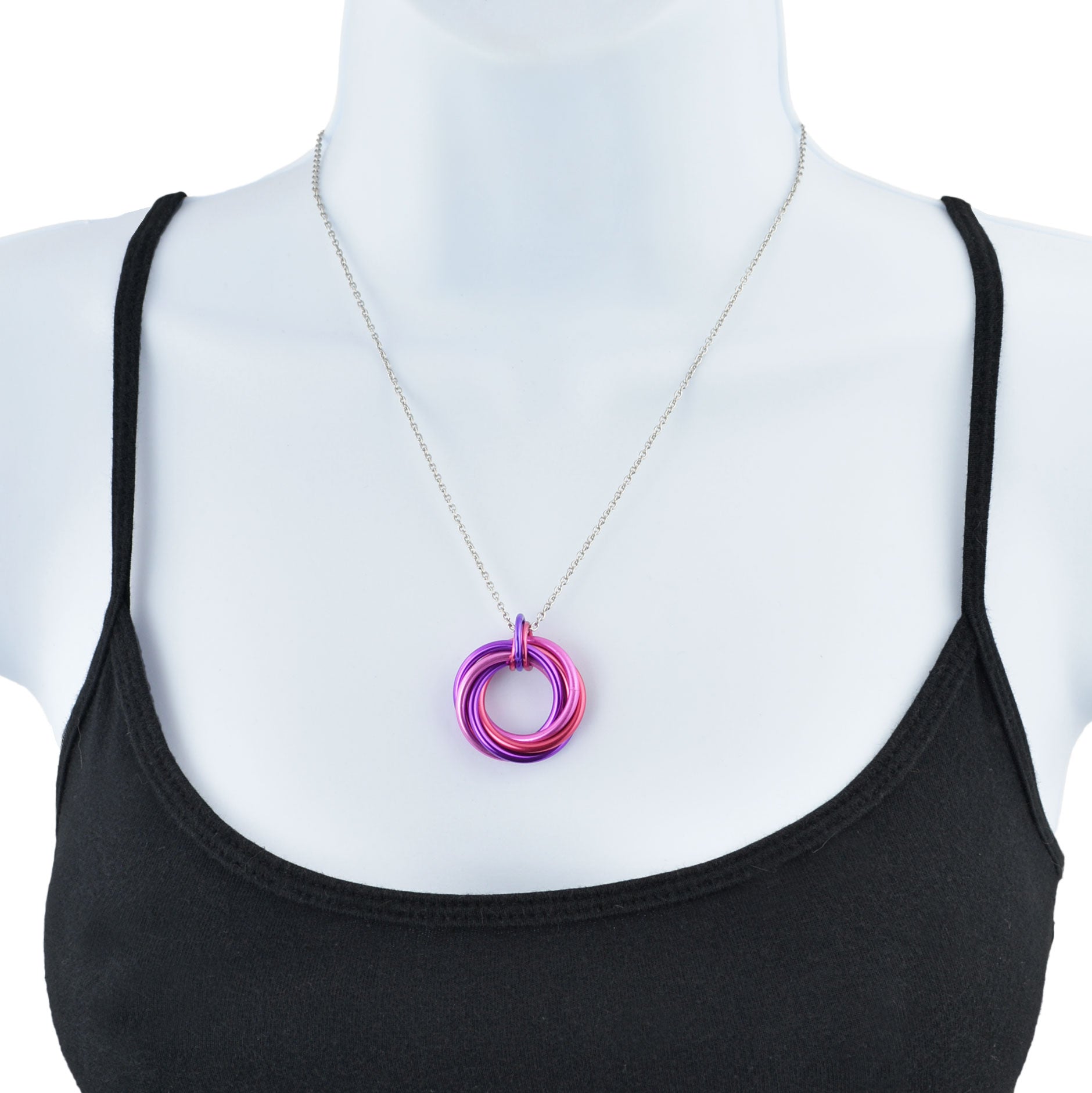 Swirl Pendant - Dragonfruit