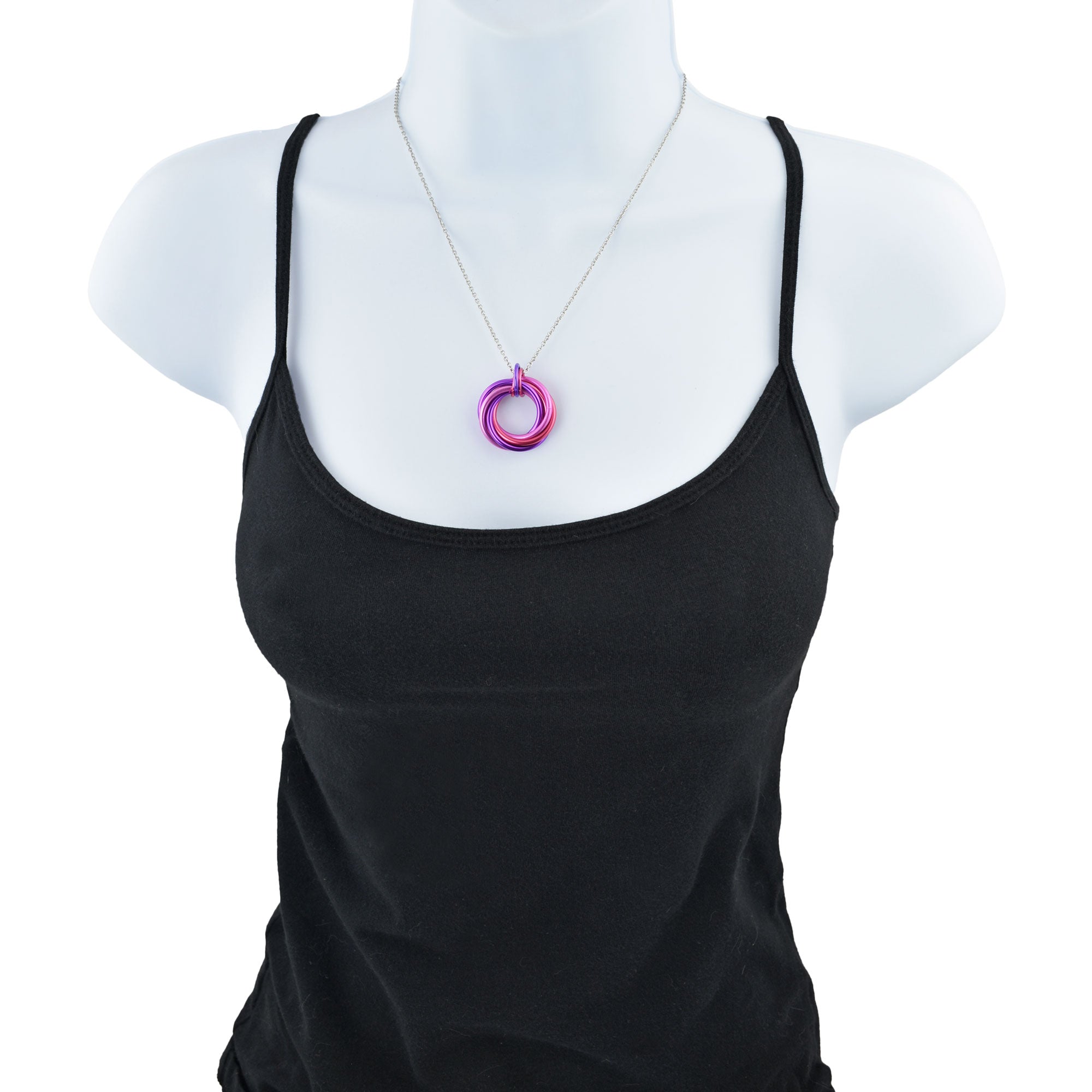 Swirl Pendant - Dragonfruit