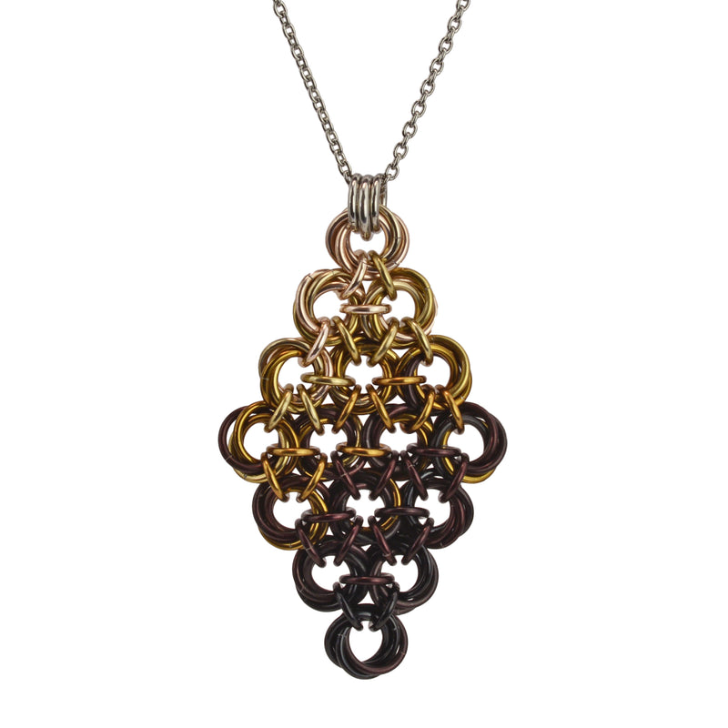 Knotted Diamond - Shades of Brown