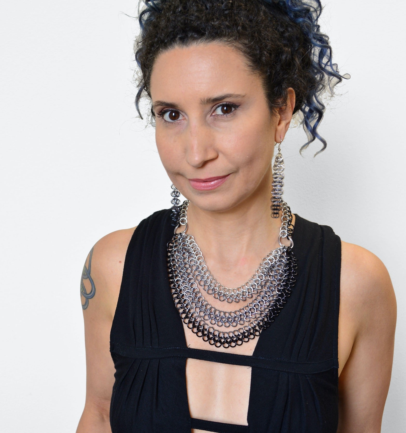 Triple Ribbon Goddess Necklace