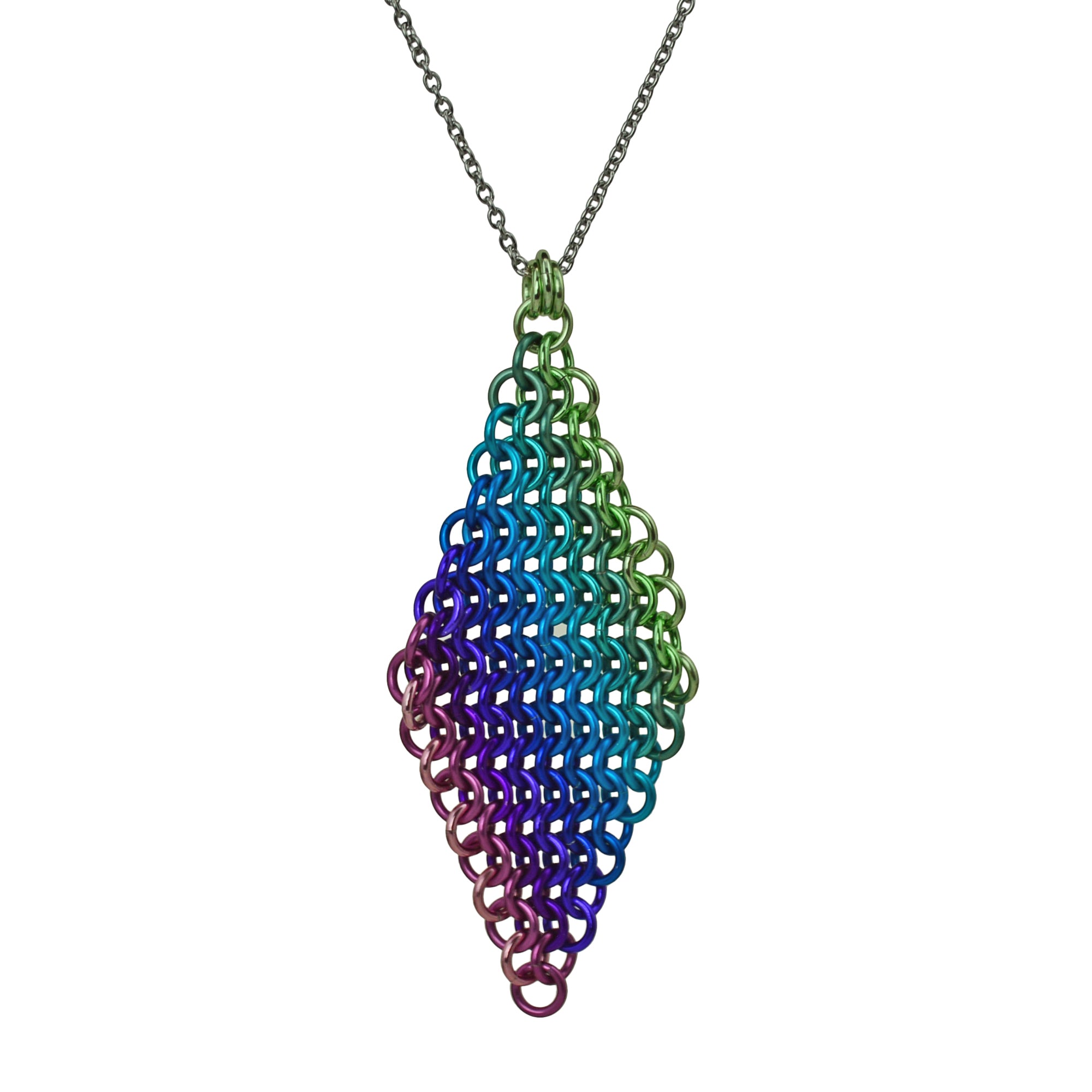 Mesh Diamond - Electric Rainbow
