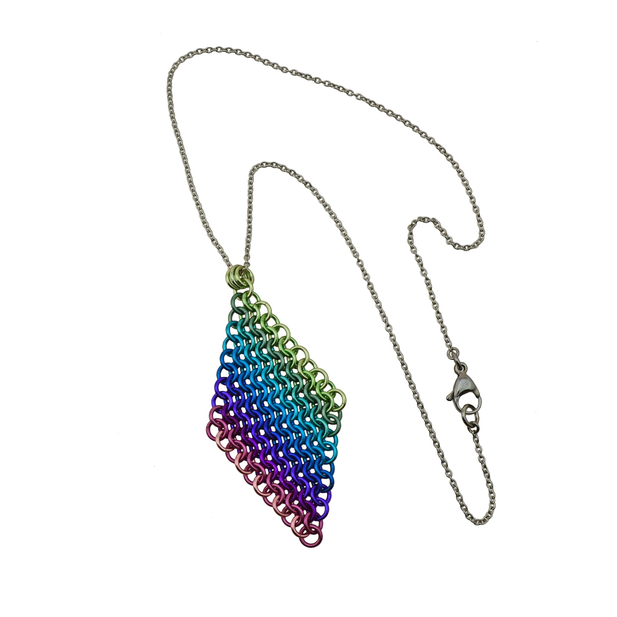 Mesh Diamond - Electric Rainbow