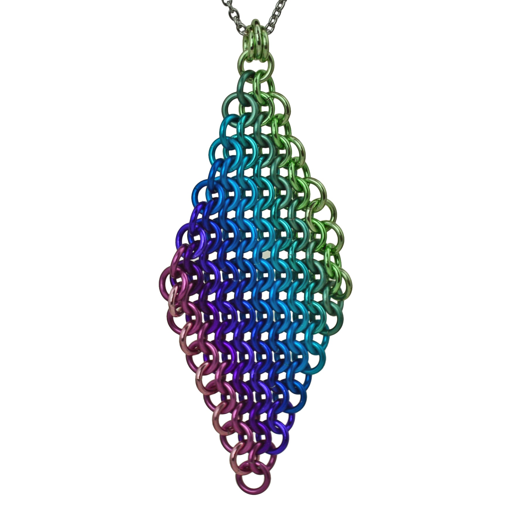 Mesh Diamond - Electric Rainbow