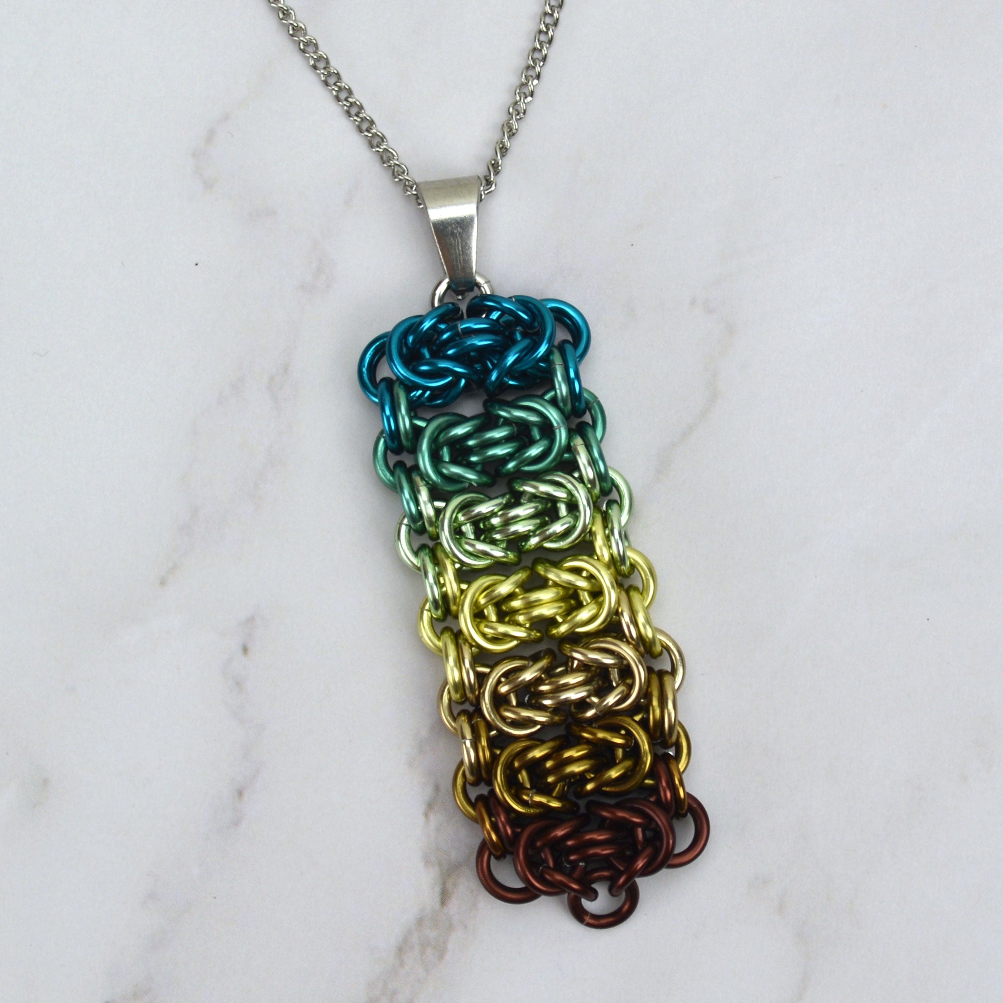 Rectangle Pendant - Magical Woodland