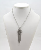 Quantum Rose SMALL Pendant with Fringe