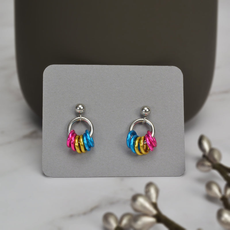 Pansexual Pride - Tiny Flag Earring