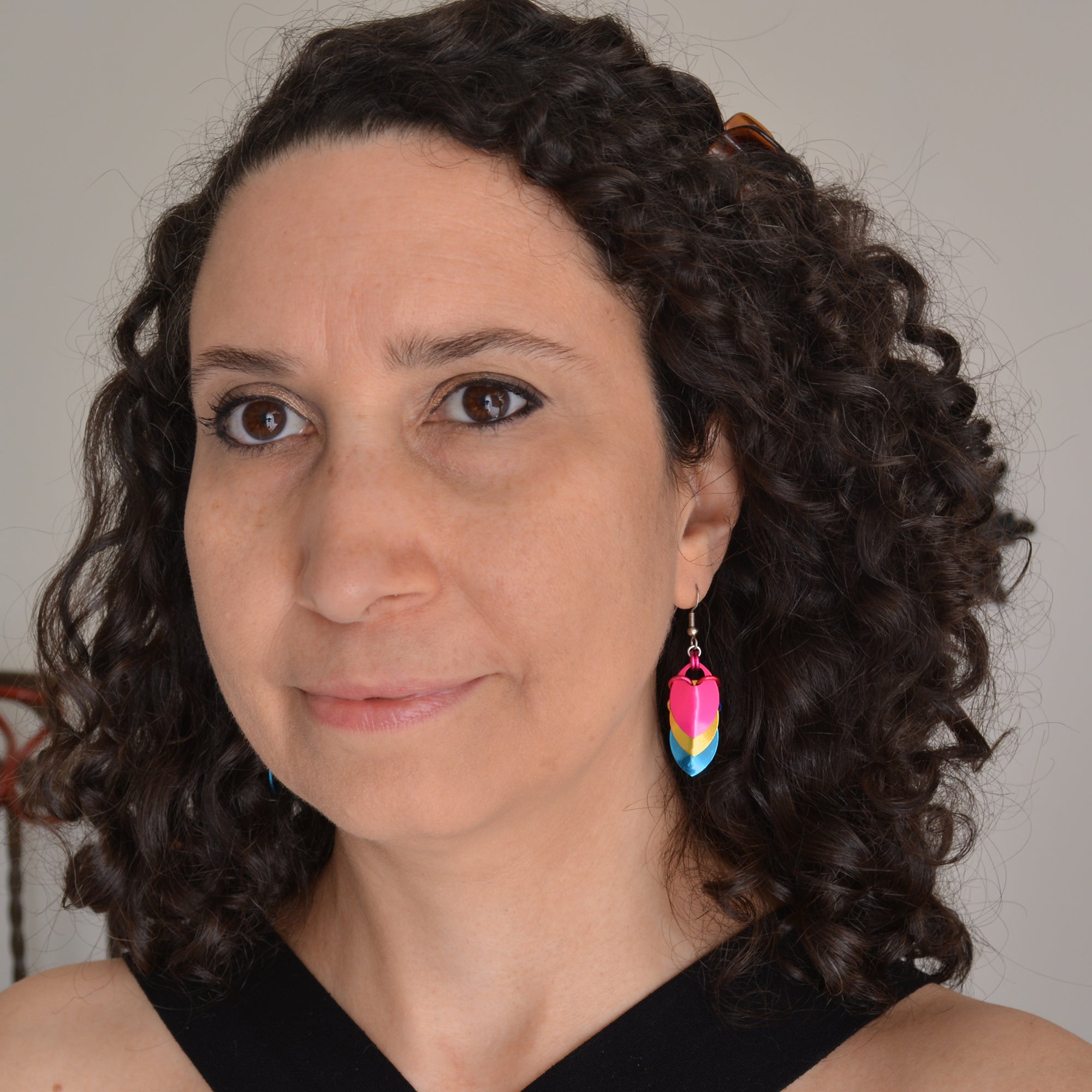 Pansexual Pride - Chevron Earrings