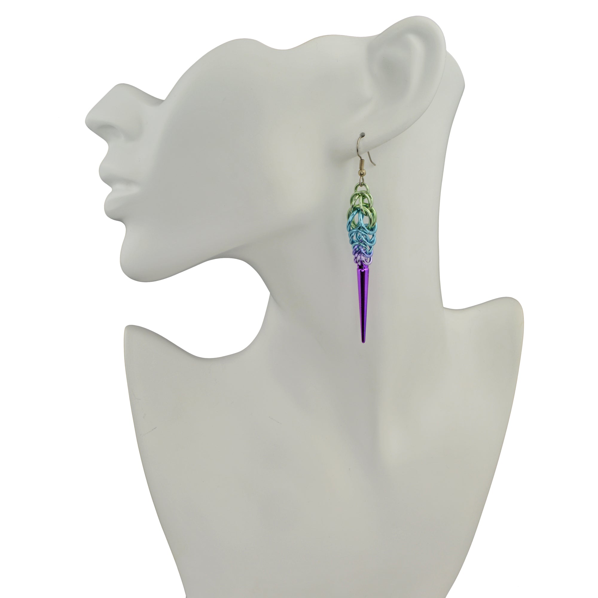 Spike Earrings - Cosmic Unicorn