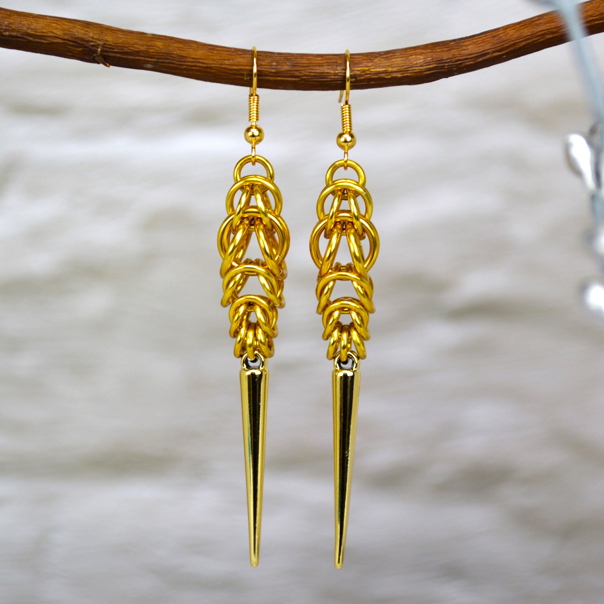 Spike Earrings - Solid Color