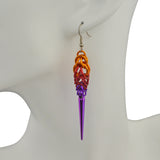 Spike Earrings - Sunset