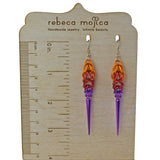 Spike Earrings - Sunset