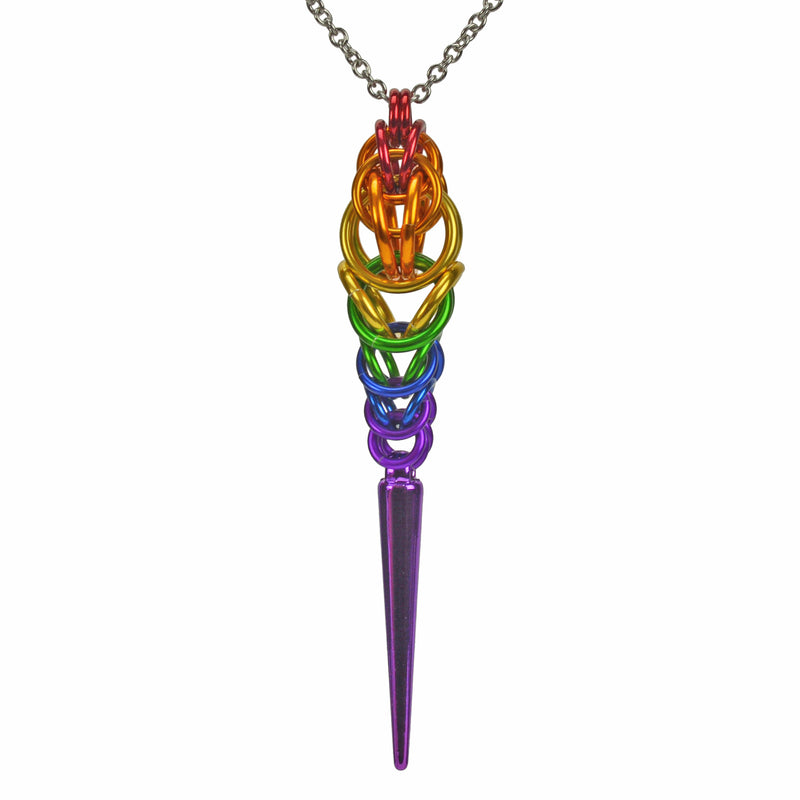 Rainbow Pride - Spike Pendant