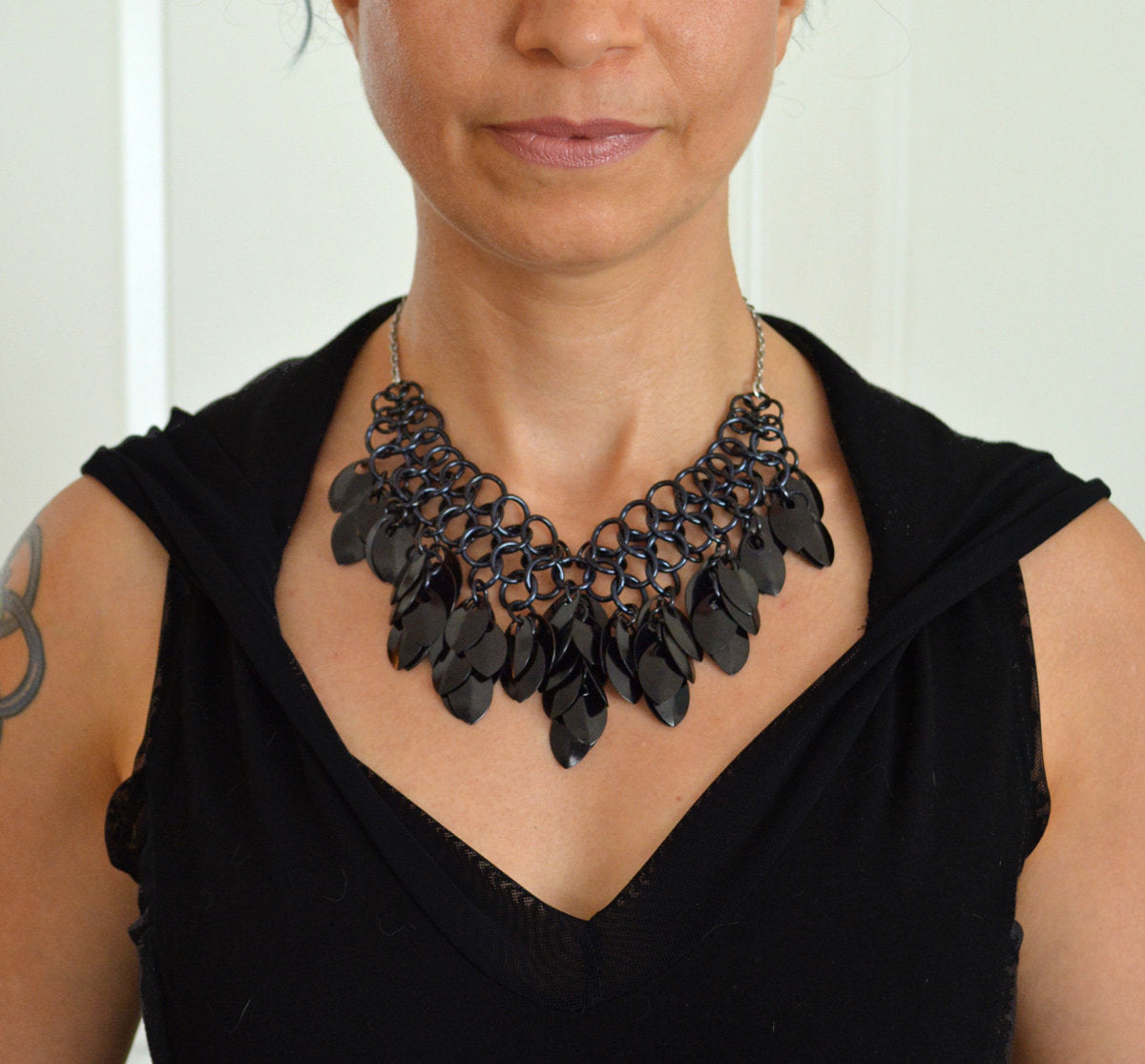 Warrior Necklace - Brown Metallic