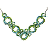 Knotted V Necklace - Absinthe