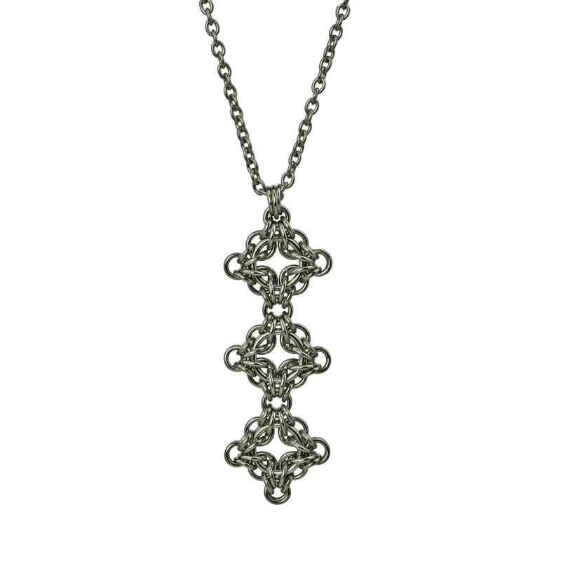 Triple Celtic Filigree Pendant