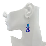 Knotted Graduated Earrings - Water